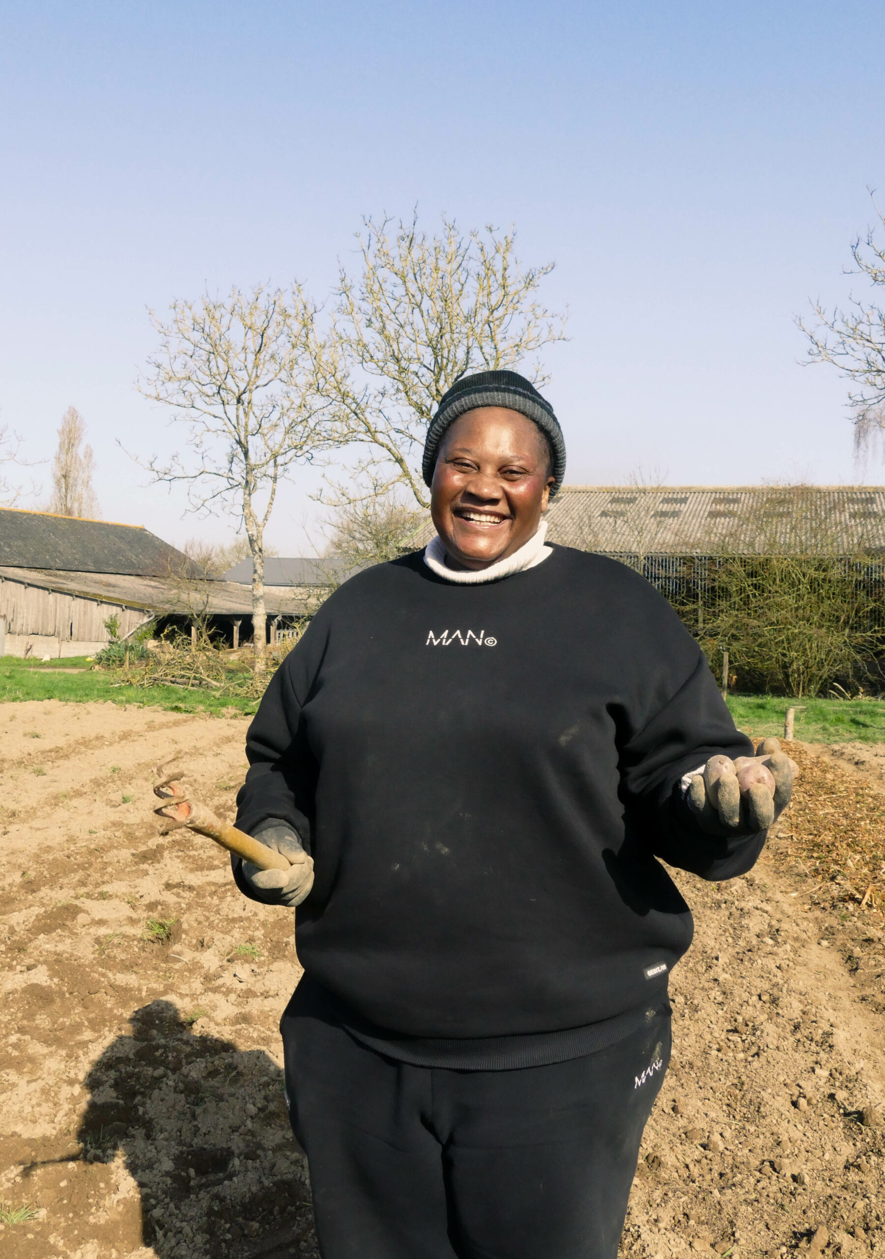 Clariste Mbessinana, agricultrice bénévole